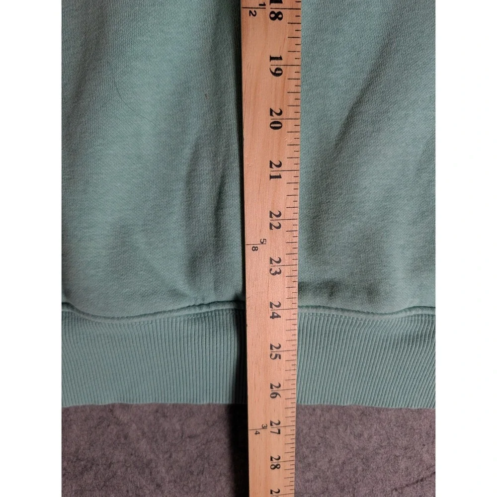 The North Face Mens Half Dome Pullover Hoodie Mint Green Logo Sweatshirt